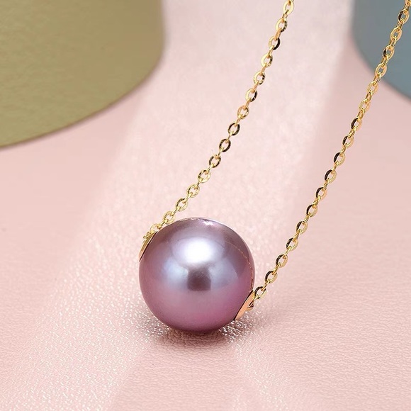 Real freshwater pearl pendant - Picture 1 of 5